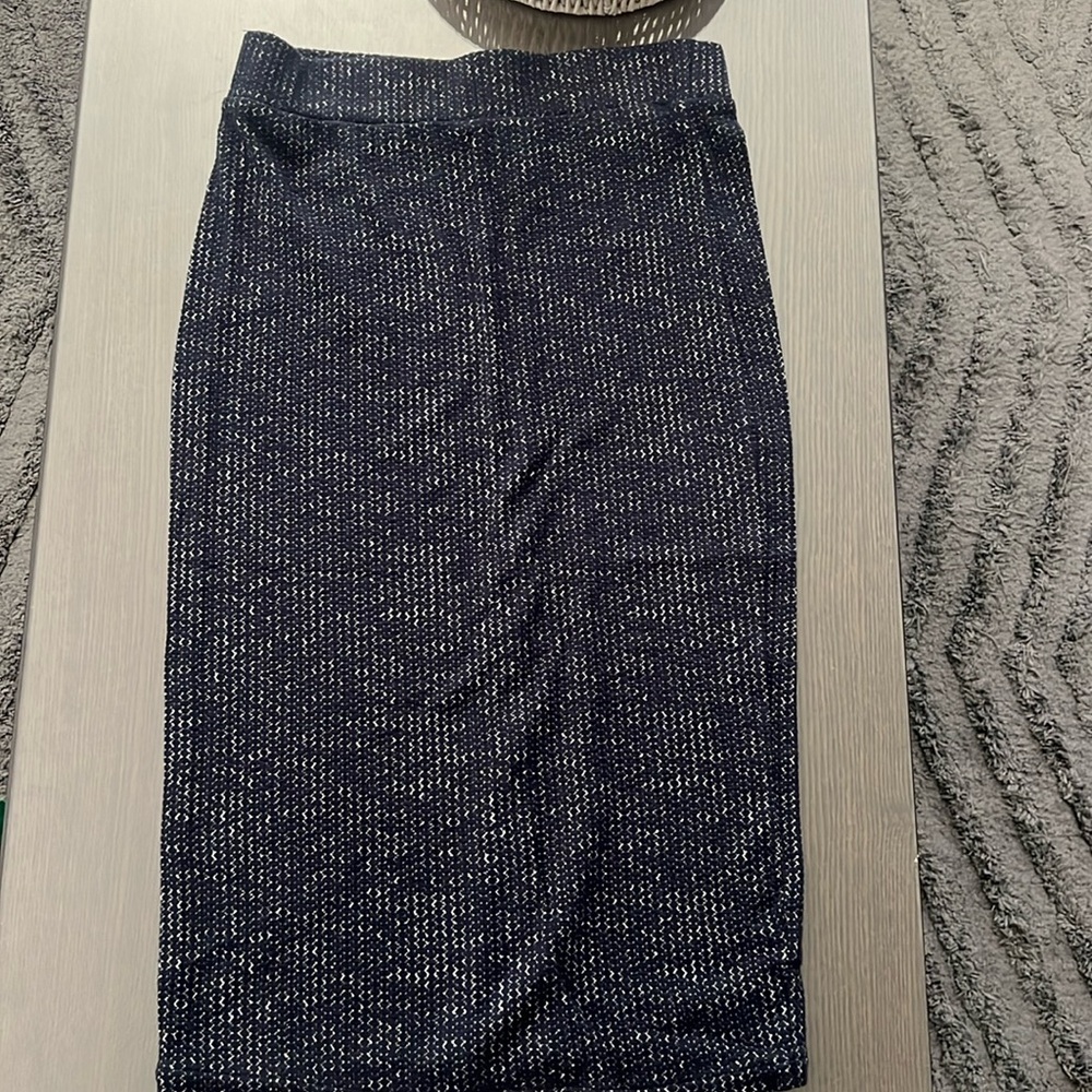 Free people fitted midi skirt